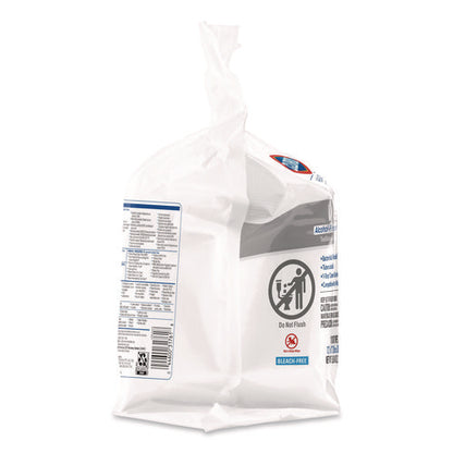 Versasure Cleaner Disinfectant Wipes, Refill, 1-ply, 12 X 10, Fragranced, White, 110/pouch