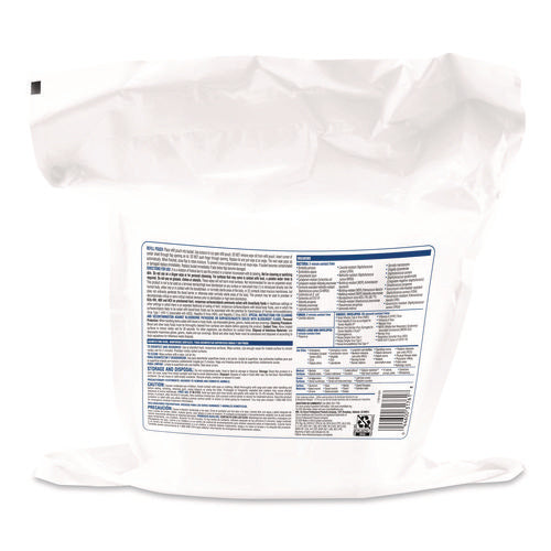 Versasure Cleaner Disinfectant Wipes, Refill, 1-ply, 12 X 10, Fragranced, White, 110/pouch