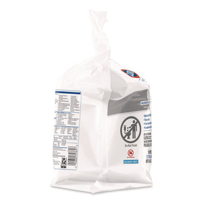 Versasure Cleaner Disinfectant Wipes, Refill, 1-ply, 12 X 10, Fragranced, White, 110/pouch, 2 Pouches/carton