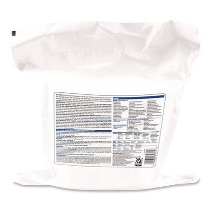 Versasure Cleaner Disinfectant Wipes, Refill, 1-ply, 12 X 10, Fragranced, White, 110/pouch, 2 Pouches/carton