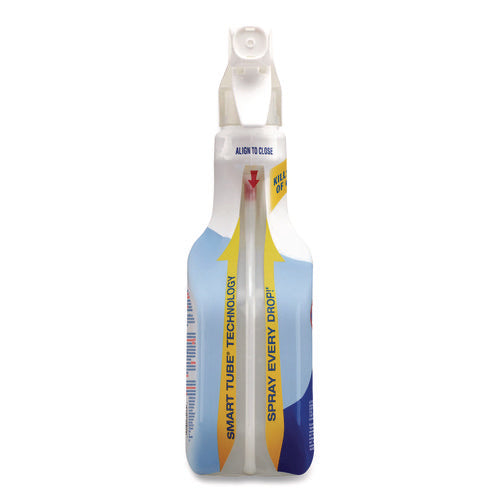 Cloroxpro Clean-up Disinfectant Cleaner With Bleach, 32 Oz Smart Tube Spray, 9/carton