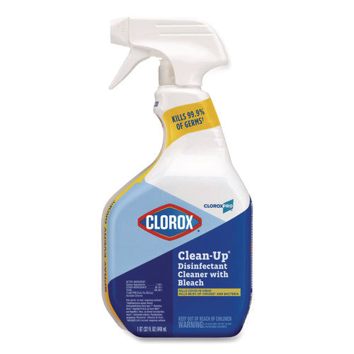 Cloroxpro Clean-up Disinfectant Cleaner With Bleach, 32 Oz Smart Tube Spray