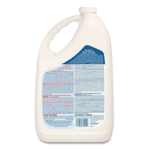 Cloroxpro Clean-up Disinfectant Cleaner With Bleach, 128 Oz Refill Bottle, 4/carton