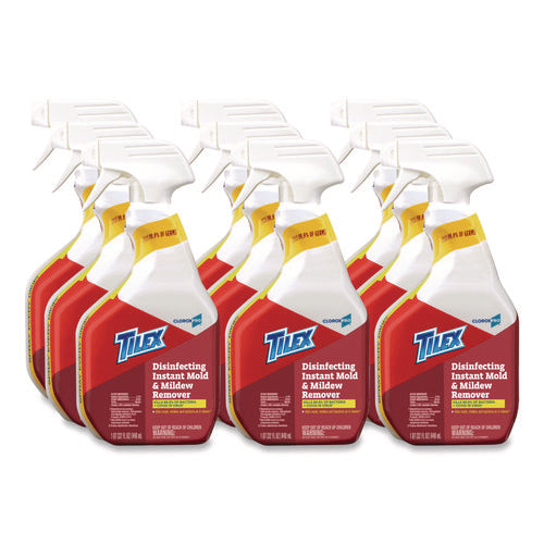 Cloroxpro Disinfecting Instant Mold And Mildew Remover, 32 Oz Smart Tube Spray, 9/carton