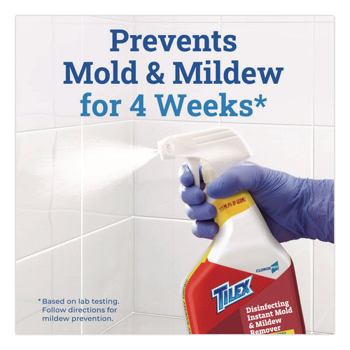 Cloroxpro Disinfecting Instant Mold And Mildew Remover, 32 Oz Smart Tube Spray, 9/carton