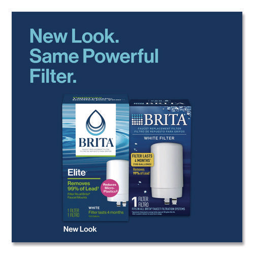 On Tap Faucet Water Filter System Replacement Filters, Faucet Filter, White