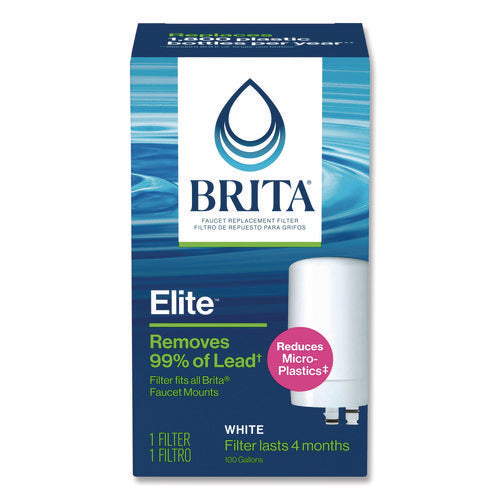 On Tap Faucet Water Filter System Replacement Filters, Faucet Filter, White