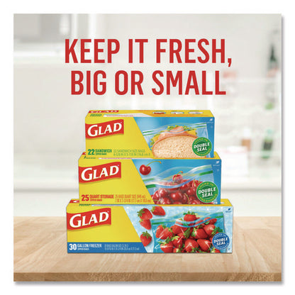 Zipper Food Storage Plastic Sandwich Bags, 6.63 X 5.88, Clear, 50 Bags/box, 12 Boxes/carton