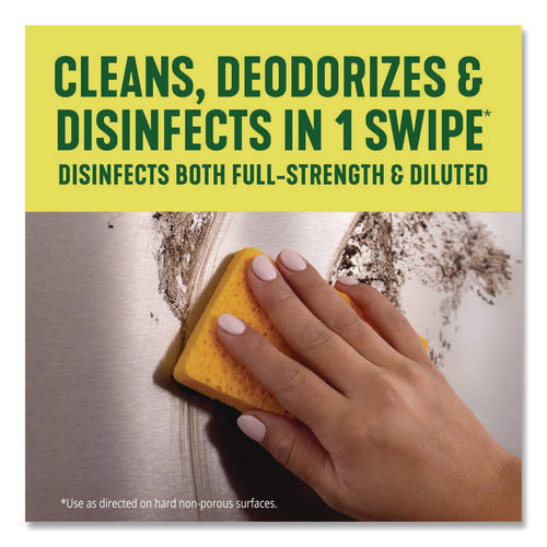 Multi-surface Cleaner Disinfectant Concentrated, Pine Scent, 80 Oz Bottle, 6/carton