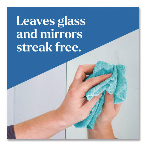 Clorox Pro Ecoclean Glass Cleaner, Unscented, 32 Oz Spray Bottle, 9/carton
