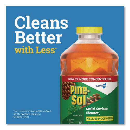 Cloroxpro Multi-surface Cleaner Disinfectant Concentrated, Original Pine, 80 Oz Bottle