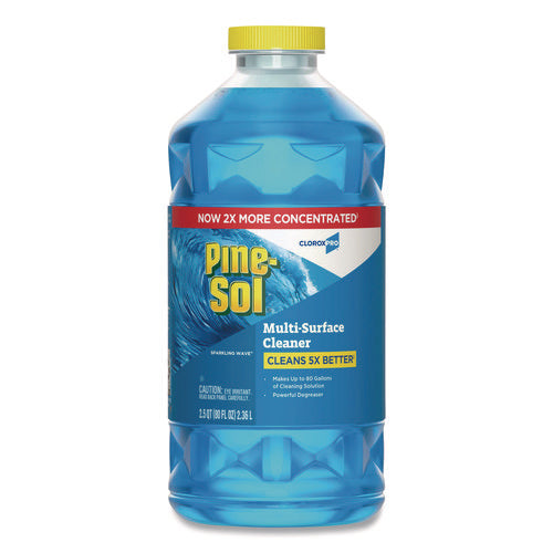 Cloroxpro Multi-surface Cleaner Concentrated, Sparkling Wave Scent, 80 Oz Bottle