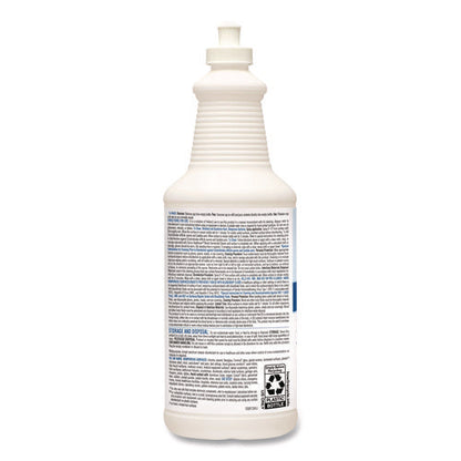 Bleach Germicidal Cleaner, 32 Oz Pull-top Bottle, 6/carton