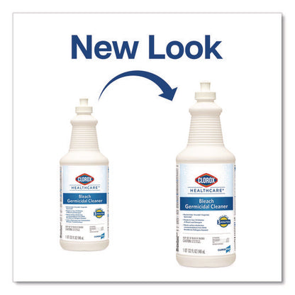 Bleach Germicidal Cleaner, 32 Oz Pull-top Bottle, 6/carton