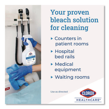 Bleach Germicidal Cleaner, 32 Oz Pull-top Bottle, 6/carton