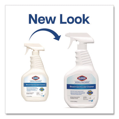 Bleach Germicidal Cleaner, 32 Oz Spray Bottle, 6/carton