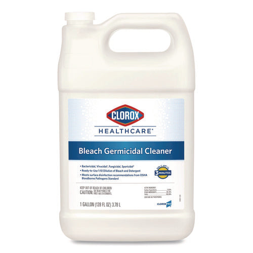 Bleach Germicidal Cleaner, 128 Oz Refill Bottle