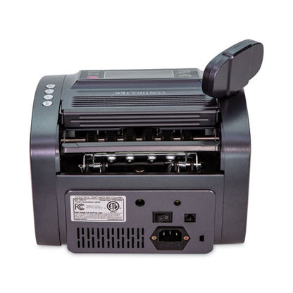 Bill Counter With Counterfeit Detection, 1,200 Bills/min, 11.41 X 9.45 X 8.66, Charcoal Gray