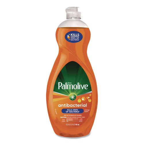 Ultra Antibacterial Dishwashing Liquid, Orange Scent. 32.5 Oz Bottle