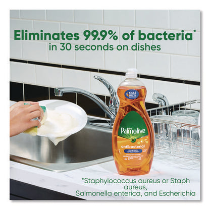 Ultra Antibacterial Dishwashing Liquid, Orange Scent. 32.5 Oz Bottle