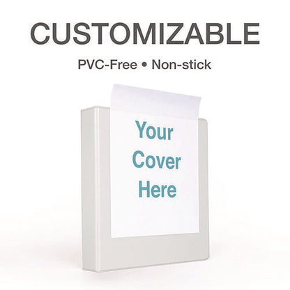 Premier Easy Open Clearvue Locking Slant-d Ring Binder, 3 Rings, 2" Capacity, 11 X 8.5, White