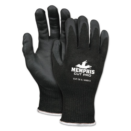 Cut Pro 92720nf Gloves, 10" Long, X-large, Black, Pair