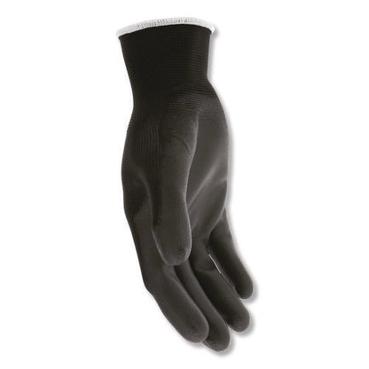 Work Gloves, 10" Long, Small, Black, 12 Pairs