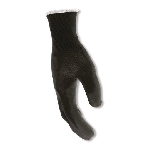 Work Gloves, 10" Long, X-large, Black, 12 Pairs