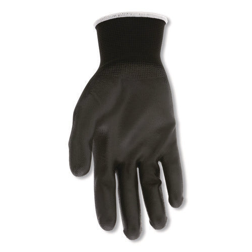 Work Gloves, 10" Long, X-large, Black, 12 Pairs