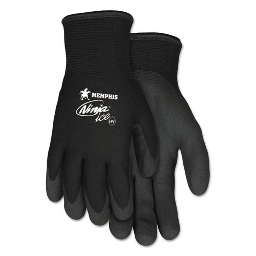Ninja Ice Gloves, En388: 3232, 10" Long, X-large, Black, Pair