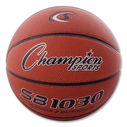 Composite Basketball, Intermediate/youth Size, Brown