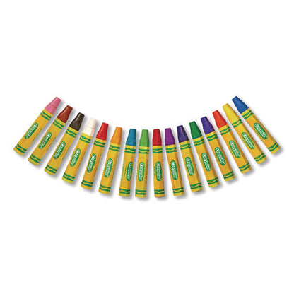 Oil Pastels,16 Assorted Colors, 16/pack