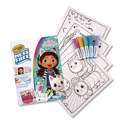 Gabby's Dollhouse Color Wonder Kit, Includes Five Markers, Ages 3 And Up, 18 Pages
