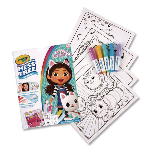 Gabby's Dollhouse Color Wonder Kit, Includes Five Markers, Ages 3 And Up, 18 Pages