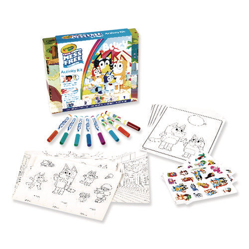 Bluey Color Wonder Activity Kit, Includes Eight Markers, Ages 3 And Up, 10 X 8 Sheets, 27 Pages