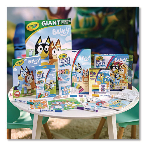Bluey Color And Erase Reusable Activity Pad, Includes Three Markers, Ages 3 And Up, 16 Pages