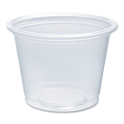Conex Complements Portion/medicine Cups, 1 Oz, Plastic, Clear, 125/bag, 20 Bags/carton