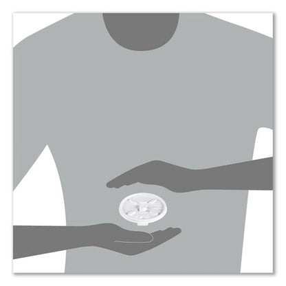 Lift N' Lock Plastic Hot Cup Lids, Fits 10 Oz Hot Cups, White, 1,000/carton
