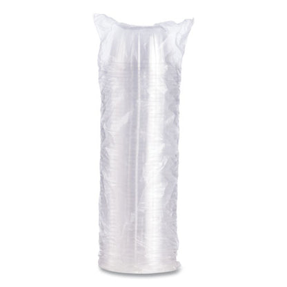 D-t Sundae/cold Cup Lids, Fits 6 Oz/8 Oz/12 Oz Cold Cups, Plastic, Clear, 50/pack, 20 Packs/carton