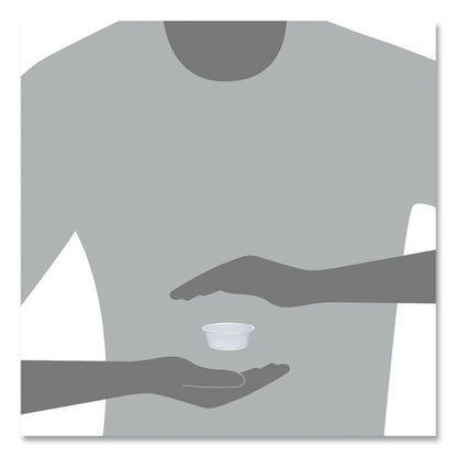 Conex Complements Portion/medicine Cups, 1.5 Oz, Plastic, Translucent, 125/bag, 20 Bags/carton