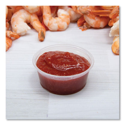 Conex Complements Portion/medicine Cups, 1.5 Oz, Plastic, Translucent, 125/bag, 20 Bags/carton