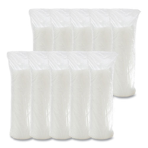 Lift N' Lock Plastic Hot Cup Lids With Straw Slot, Fits 12 Oz To 24 Oz Hot Cups, Plastic, Translucent, 100/pack, 10 Packs/ct