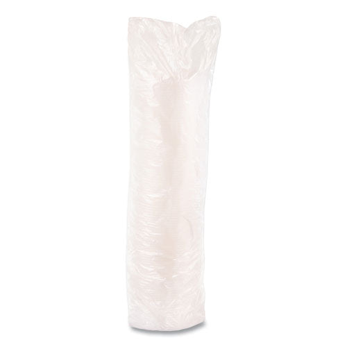 Lift N' Lock Plastic Hot Cup Lids With Straw Slot, Fits 12 Oz To 24 Oz Hot Cups, Plastic, Translucent, 100/pack, 10 Packs/ct