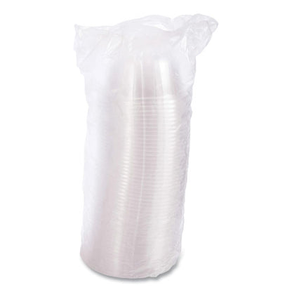 D-t Sundae/cold Cup Lids, Fits 5 Oz To 32 Oz Cold Cups, Plastic, Clear, 50/pack, 20 Packs/carton