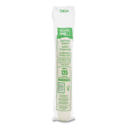 Conex Complements Portion/medicine Cups, 4 Oz, Plastic, Clear, 125/bag, 20 Bags/carton