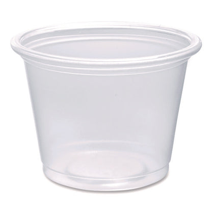 Conex Complements Portion/medicine Cups, 5.5 Oz, Plastic, Translucent, 125/bag, 20 Bags/carton