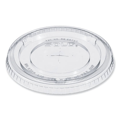 Plastic Cold Cup Lids, Fits 32 Oz Cold Cups, Plastic, Clear, 500/carton