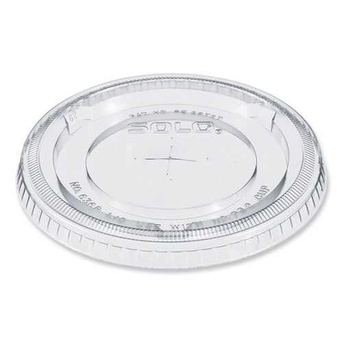 Plastic Cold Cup Lids, Fits 32 Oz Cold Cups, Plastic, Clear, 500/carton