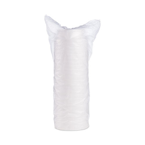 Foam Container, Squat, 8 Oz, 4.63" Diameter X 1.13" H, White, 500/carton