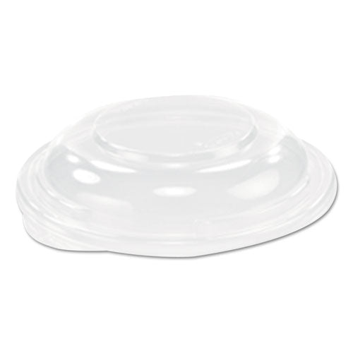 Presentabowls Clear Dome Lids, 5.4" Diameter X 1.1" H, Plastic, 504/carton